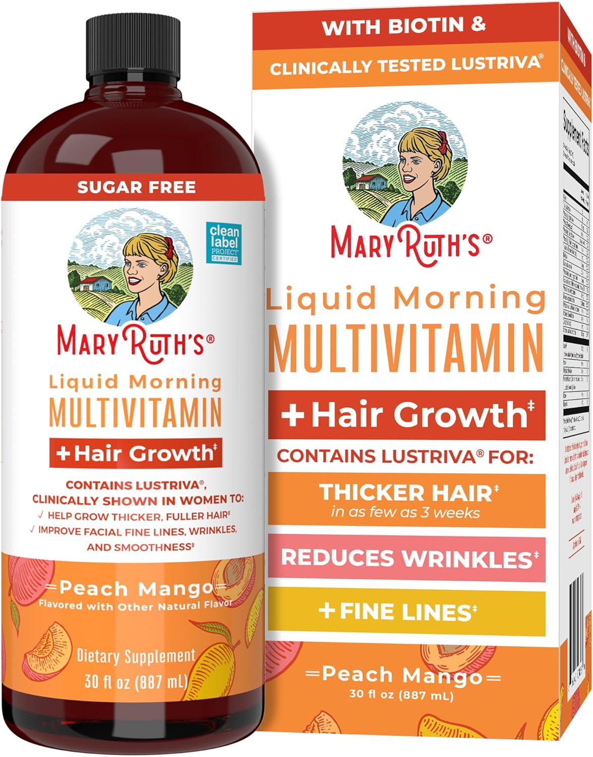 MaryRuth’s Multivitamínico Líquido + Lustriva®