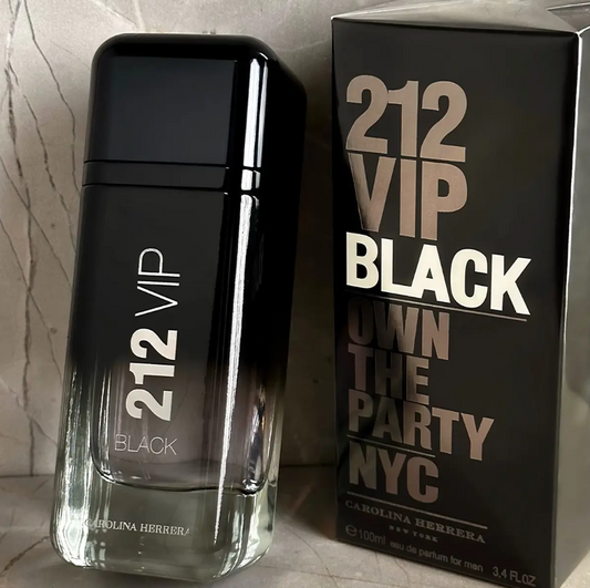 Perfume 212 VIP Black hombre
