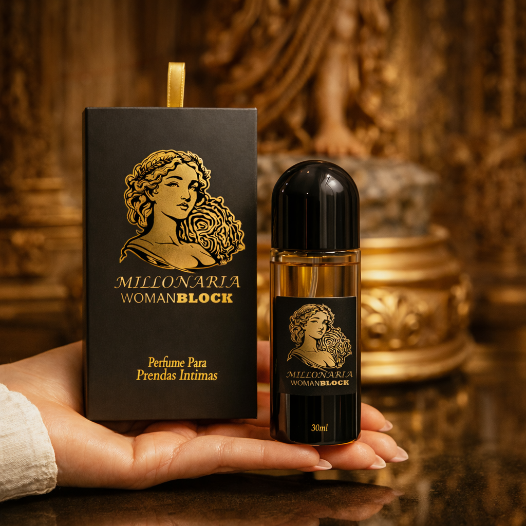 FRAGANCIA ABSESIVA - MILLONARIA WOMAN BLOCK